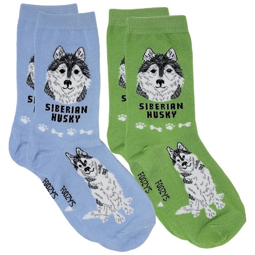 Siberian husky spitz socks - spitz, 2