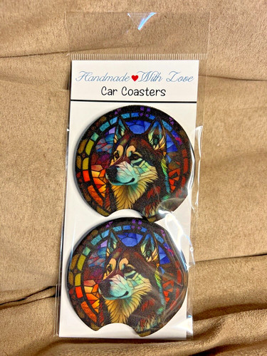 Set handmade neoprene car - neoprene,